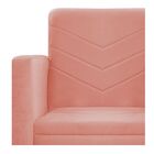 Kit Namoradeira E 02 Poltronas Bella Base De Ferro Preta Sued