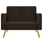 Kit Namoradeira E 02 Poltronas Bella Pés Palito Mel Corano -