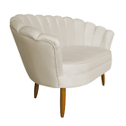 Kit Namoradeira E 2 Poltronas Pétala Decorativa Veludo - Mont