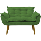 Kit Namoradeira E Poltrona Decorativa Para Sala Recepção Mani