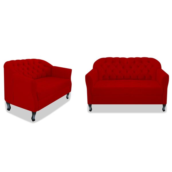 Kit Namoradeira E Poltrona Julia A02 Corano - Doce Sonho Móve