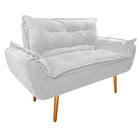 Kit Namoradeira E Poltrona Opala Palito Corano - Amarena Móve