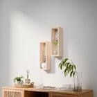 Kit Nicho Decorativo Stella Carvalho Para Sala Hall 40x10cm