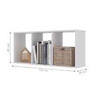 Kit Nichos 7 Compartimento Canada Branco