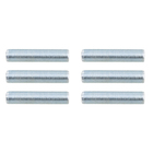 Kit Niples de Aço Cinza 1x4,5cm M.A Luz