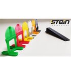 Kit Nivelador De Pisos Stein 800 Pçs Nivelador 2,0mm + 200 Pç