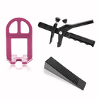 Kit Nivelador De Porcelanato Cerâmicos E Revestimentos Nivela