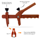 Kit Nivelador Master Piso 1500 Clips +100 Cunhas +01 Alicate