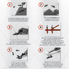 Kit Nivelador Master Piso 500 Clips +100 Cunhas Espaçamento: