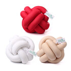 Kit Nó Escandinavo 3 Unidades Bege, Branco E Vermelha