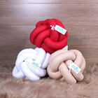 Kit Nó Escandinavo 3 Unidades Bege, Branco E Vermelha