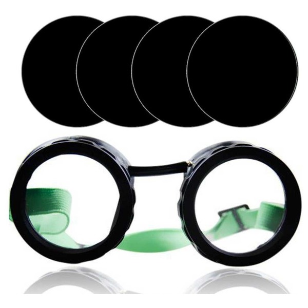 Kit Óculos De Solda Maçariqueiro Carbografite + 4 Pares De Le