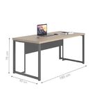 Kit Office Modern Nogueria Preto