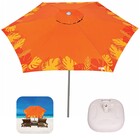 Kit Ombrelone Guarda Sol 2,4m Sombreiro Alumínio Malibu Beach