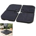 Kit Ombrelone Lateral Suspenso 3m Veneza Com Manivela + Base