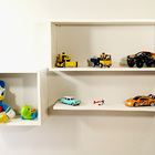 Kit Organizador De 3 Peças Em Mdf 15mm - Nichos E Prateleiras