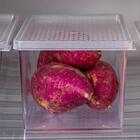 Kit Organizador De Geladeira 4,5l E Porta Ovos 12 Unidades T