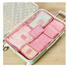 Kit Organizador De Malas 6 Em 1 Para Viagem Necessaire Porta