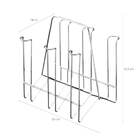 Kit Organizadores Cozinha Porta Copos E Porta Pratos Talheres