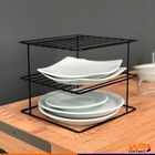 Kit Organizadores De Armário Porta Xícaras Suporte Travessas