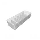 Kit Organizadores De Gavetas P M G Incolor Natural Logic Ou