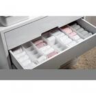 Kit Organizadores De Gavetas P M G Incolor Natural Logic Ou