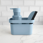 Kit Organizadores De Pia Cozinha Dispenser De Detergente Rodi