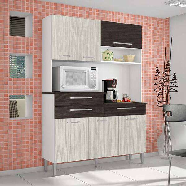 Kit Órion - Kits Paraná - Branco / Arena / Ébano