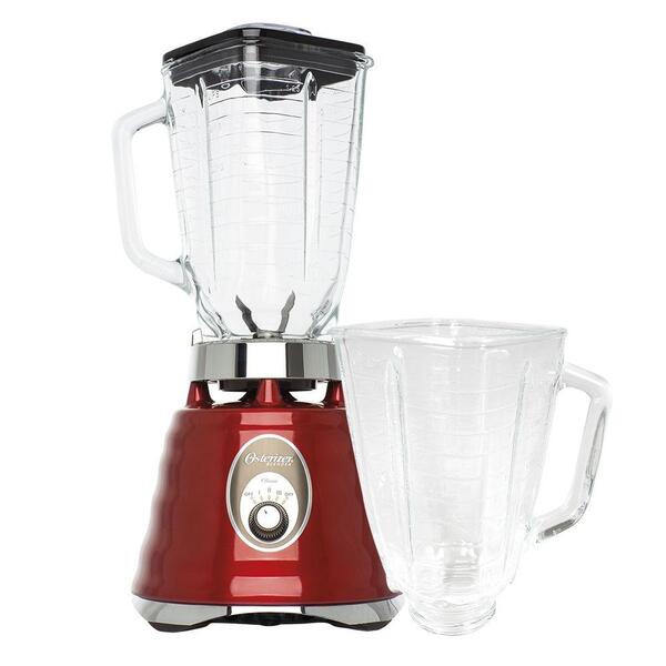 Kit Osterizer Vermelho Liquidificador/jarra Extra Oster 127v