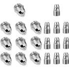 Kit P80 Consumíveis Plasma Tocha 10 Bicos + 10 Eletrodos P80