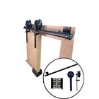 Kit P/ Porta Celeiro 2 Roldanas Aparente - Tubular 2,00 M - P