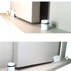 Kit P/ Porta Correr Celeiro 2 Roldanas - Alumínio Cantoneira