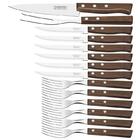 Kit P Churrasco 14 Peças Tradicional Sortidos Com Laminas De