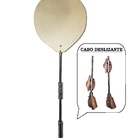 Kit Pá Pizza 40cm 6 Peças Madeira E Inox Forno A Lenha Iglu