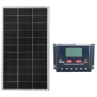 Kit Painel 160w Monocristalino Controlador De Carga 30a Pwm