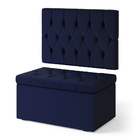 Kit Painel Centaurus 100 E Calçadeira Sagitarius Couro Aradec