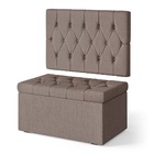 Kit Painel Centaurus 100 E Calçadeira Sagitarius Linho Aradec