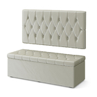 Kit Painel Centaurus 140 E Calçadeira Sagitarius Veludo Arade