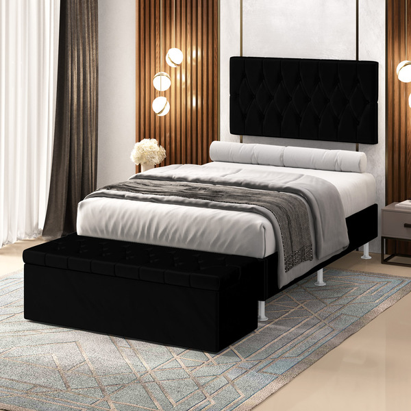 Kit Painel Centaurus 160 E Calçadeira Sagitarius Veludo Arade