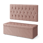 Kit Painel Centaurus 160 E Calçadeira Sagitarius Veludo Arade