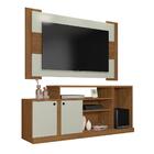Kit Painel De Tv Viena E Bancada Alabama Sala Freijó Cinza