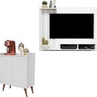 Kit Painel Dubai C/buffet Bartho Branco