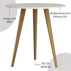 Kit Painel Para Tv 40 Pol E 2 Mesas Laterais Dmad