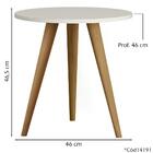 Kit Painel Para Tv 40 Pol E 2 Mesas Laterais Dmad