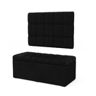 Kit Painel Rana 100 E Calçadeira Alpha Couro Aradecor