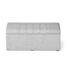 Kit Painel Rana 100 E Calçadeira Alpha Linho Aradecor