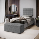 Kit Painel Rana 100 E Calçadeira Alpha Linho Aradecor