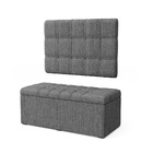 Kit Painel Rana 100 E Calçadeira Alpha Linho Aradecor