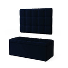 Kit Painel Rana 100 E Calçadeira Alpha Veludo Aradecor