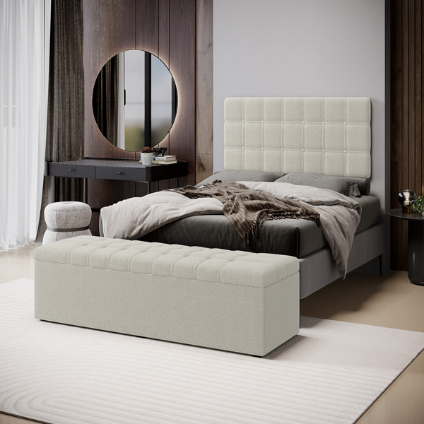 Kit Painel Rana 140 E Calçadeira Alpha Bouclê Aradecor